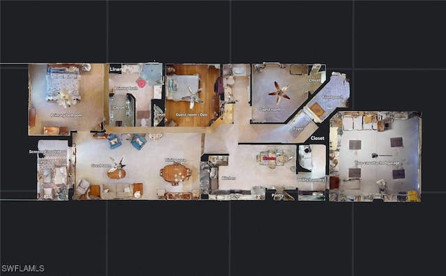 327 Monaco Dr Unit 12, Punta Gorda, FL 33950 - view of layout