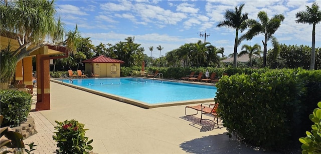3260 Southshore Dr Unit 65A, Punta Gorda, FL 33955 - pool featuring a patio