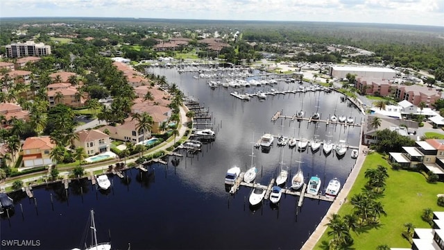 3260 Southshore Dr Unit 65A, Punta Gorda, FL 33955 - bird's eye view featuring a residential view and a water view