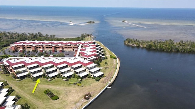 3260 Southshore Dr Unit 65A, Punta Gorda, FL 33955 - bird's eye view featuring a water view