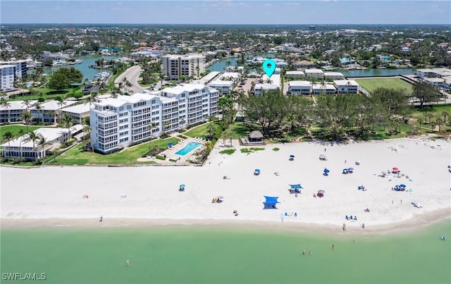 2100 Gulf Shore Blvd N Unit 108, Naples, FL 34102 - bird's eye view of expansive beach