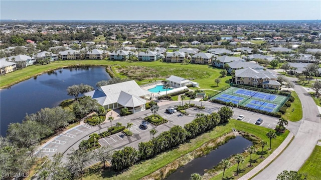 2061 Willow Hammock Cir Unit 303, Punta Gorda, FL 33983 - birds eye view of property featuring a water view