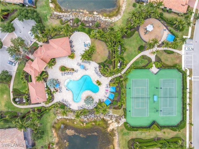 aerial view