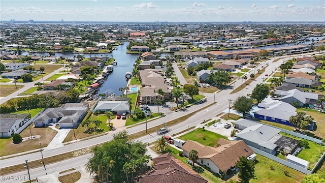 4321 Country Club Blvd Unit 102, Cape Coral, FL 33904 - aerial view of residential area featuring a nearby body of water