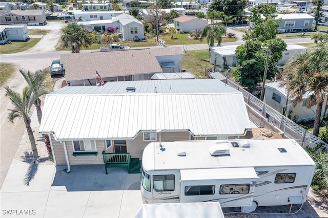 4828 Flamingo Dr, Saint James City, FL 33956 - bird's eye view featuring a residential view