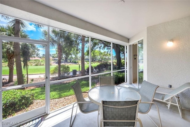 2190 Arielle Dr Unit 903, Naples, FL 34109 - sunroom / solarium featuring outdoor dining space