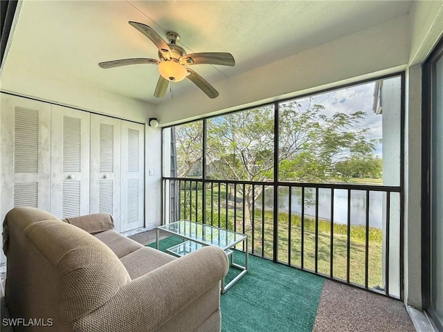 1632 Spoonbill Ln Unit B, Naples, FL 34105 - view of sunroom / solarium