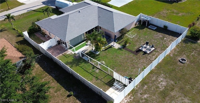 bird's eye view