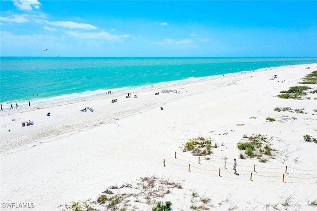 2230 Camino Del Mar Dr Unit 1C4, Sanibel, FL 33957 - water view featuring a beach view