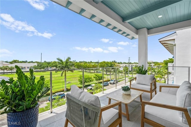 201 8th St S Unit 301, Naples, FL 34102 - balcony featuring an outdoor hangout area