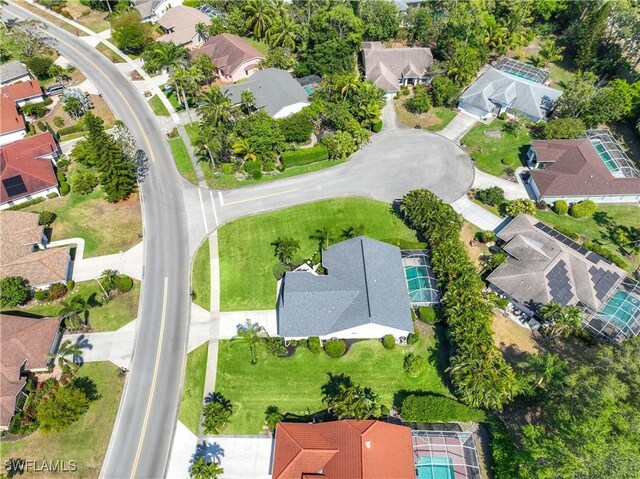 597 Lambton Ln, Naples, FL 34104 - aerial view with a residential view