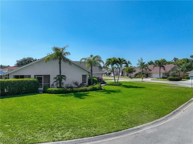 597 Lambton Ln, Naples, FL 34104 - view of yard with a residential view