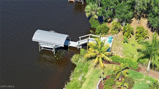 270 River Oaks Dr, Labelle, FL 33935 - aerial view with a water view
