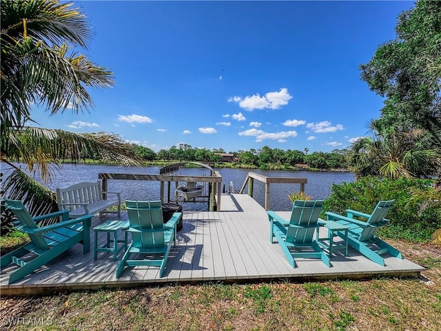 270 River Oaks Dr, Labelle, FL 33935 - dock area with a water view