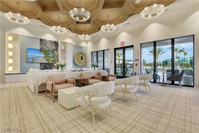 common area featuring visible vents