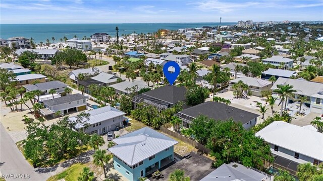 21075 Saint Peters Dr S, Fort Myers Beach, FL 33931 - aerial view of residential area with a large body of water
