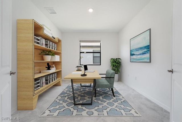 2161 Gardenia Ave, Port Charlotte, FL 33953 - office featuring visible vents and recessed lighting