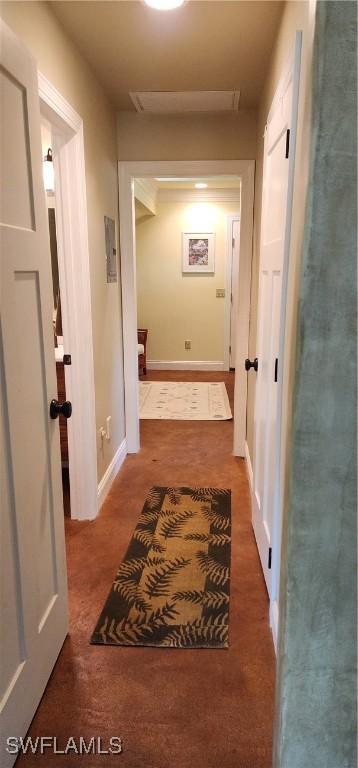 3105 Secretariat Dr, Labelle, FL 33935 - hallway with baseboards