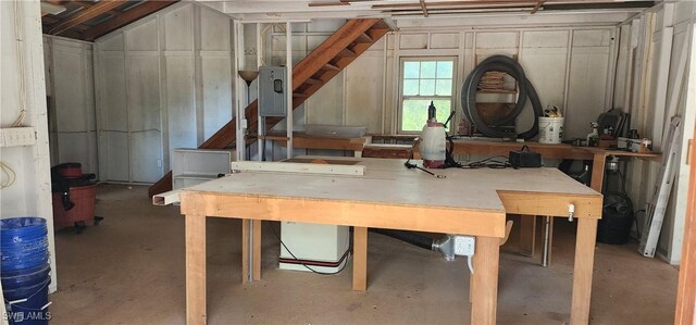 3105 Secretariat Dr, Labelle, FL 33935 - interior space featuring a workshop area