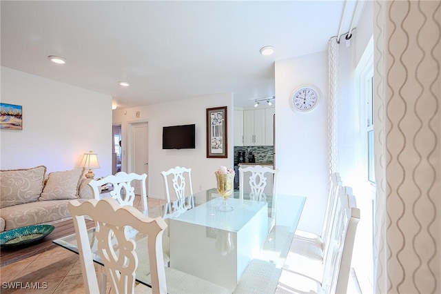 240 N Collier Blvd Unit G1, Marco Island, FL 34145 - dining space featuring tile patterned floors and recessed lighting
