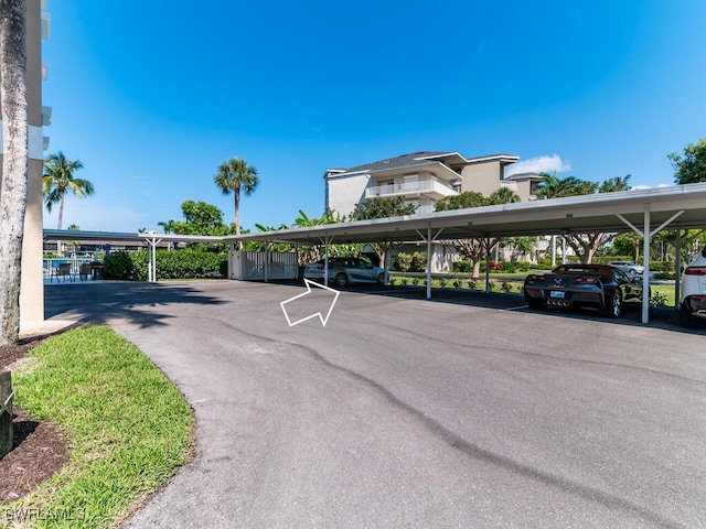 900 Collier Ct Unit 106, Marco Island, FL 34145 - view of covered parking lot