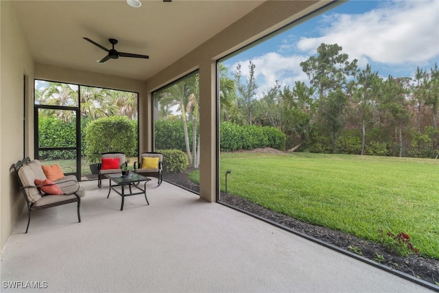 19657 Estero Pointe Ln, Fort Myers, FL 33908 - sunroom with carpet