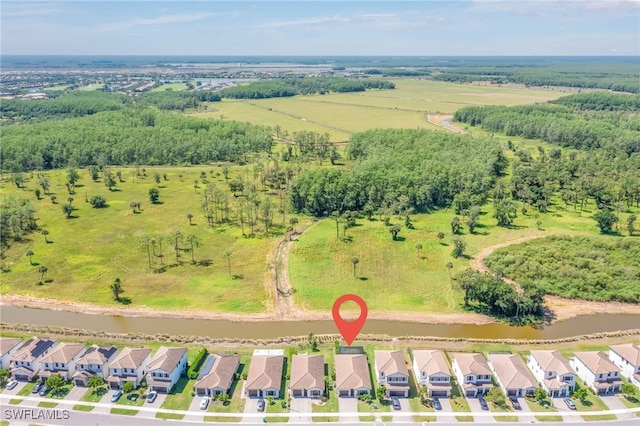 birds eye view of property featuring a residential view