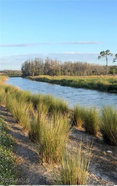 property view of water