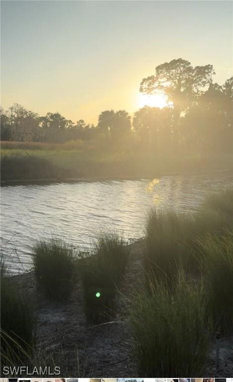 property view of water