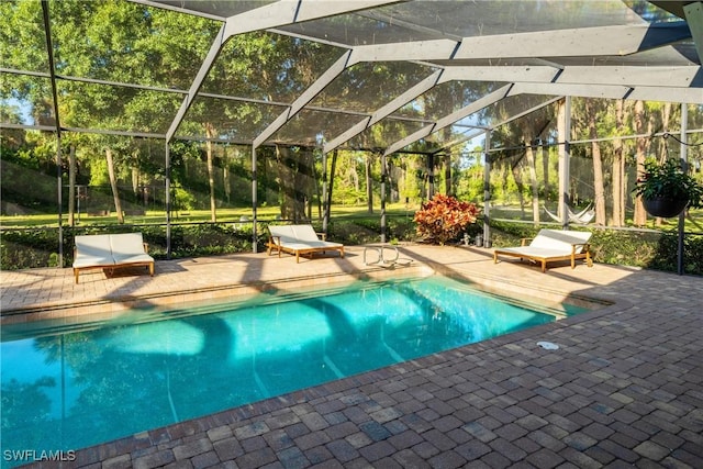 6062 Sr-29, Immokalee, FL 34142 - outdoor pool featuring a patio and a lanai