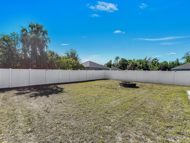 1210 Marlow St, Port Charlotte, FL 33952 - view of yard featuring a fenced backyard