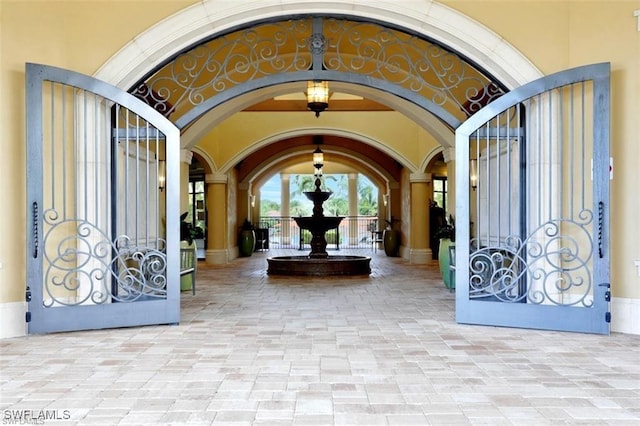 9834 Giaveno Cir Unit 1717, Naples, FL 34113 - doorway to property with a gate