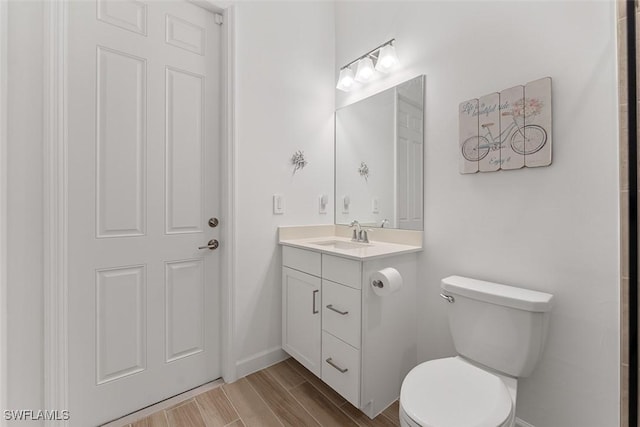 14071 Binghampton Dr, Fort Myers, FL 33905 - bathroom with vanity and wood finished floors