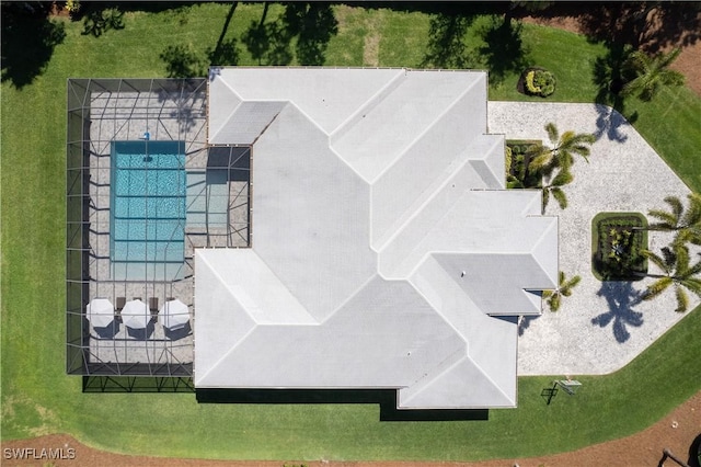 drone / aerial view