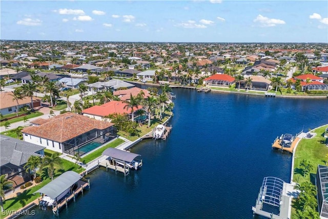 2008 SW 44th Ter, Cape Coral, FL 33914 - aerial view of residential area featuring a nearby body of water