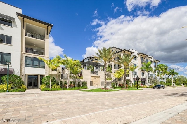 view of property featuring a residential view