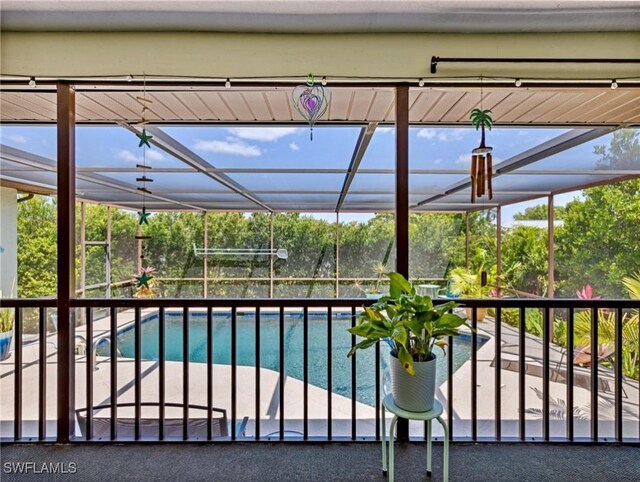 6030 Birnam Wood Ln, Fort Myers, FL 33908 - pool with a lanai and a patio