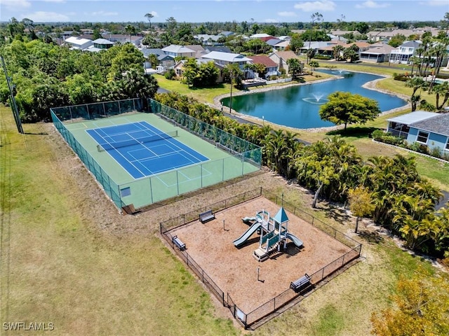 6030 Birnam Wood Ln, Fort Myers, FL 33908 - aerial view featuring a water view