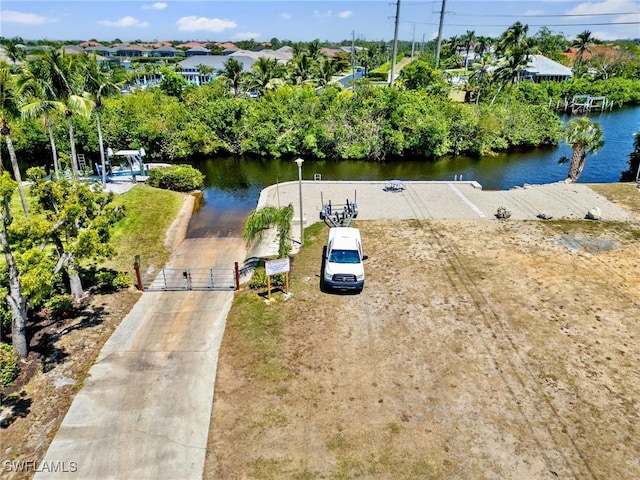 6030 Birnam Wood Ln, Fort Myers, FL 33908 - birds eye view of property with a water view
