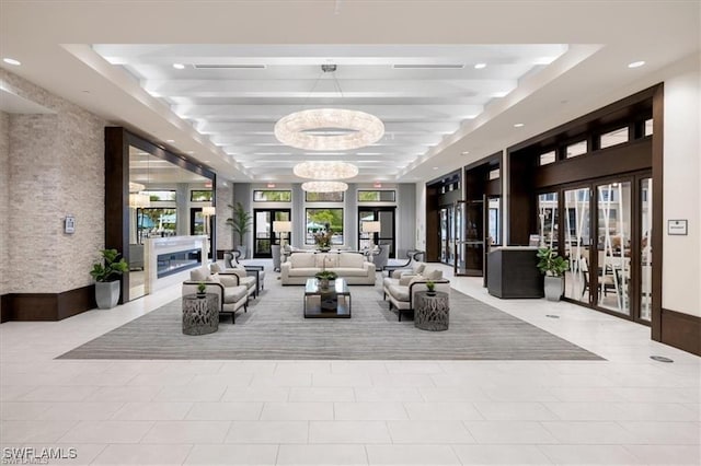 16733 Gilroy St, Bonita Springs, FL 34135 - building lobby featuring recessed lighting