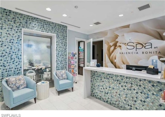 16733 Gilroy St, Bonita Springs, FL 34135 - reception area with recessed lighting