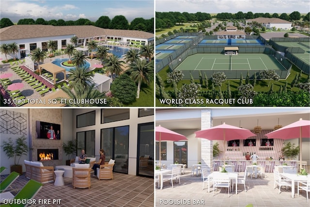 2631 Durham Cir, Naples, FL 34112 - view of a document with a collage of images