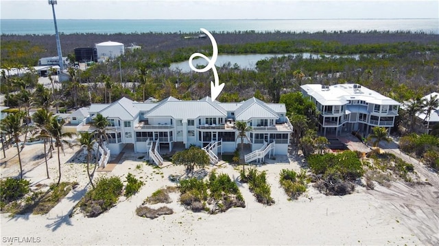 1072 S Seas Plantation Rd, Captiva, FL 33924 - view of subject property featuring a nearby body of water