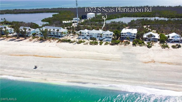 1072 S Seas Plantation Rd, Captiva, FL 33924 - drone / aerial view of expansive coastline