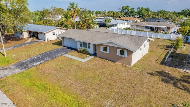 1633 S Hermitage Rd, Fort Myers, FL 33919 - drone / aerial view with a residential view