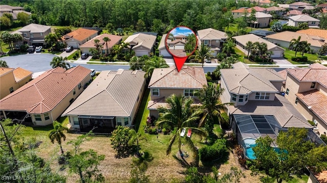 11221 Yellow Poplar Dr, Fort Myers, FL 33913 - drone / aerial view featuring a residential view