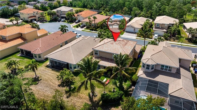 11221 Yellow Poplar Dr, Fort Myers, FL 33913 - birds eye view of property featuring a residential view