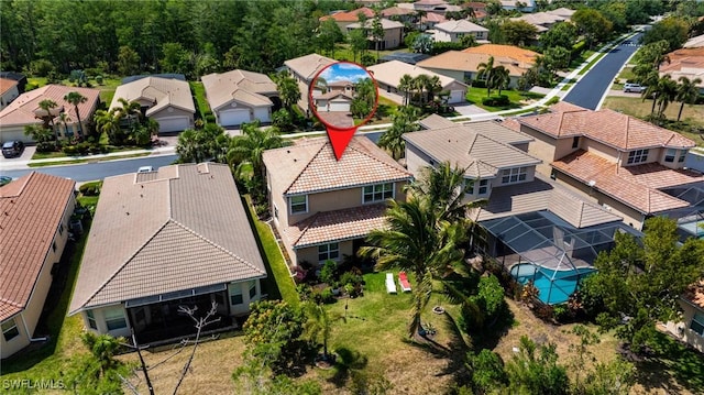 11221 Yellow Poplar Dr, Fort Myers, FL 33913 - birds eye view of property with a residential view