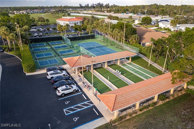 drone / aerial view