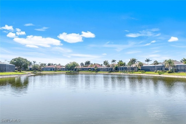 8993 Crooked Stick Ct, Naples, FL 34113 - water view with a residential view
